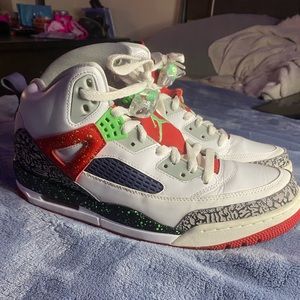 limited jordan spizike poison green